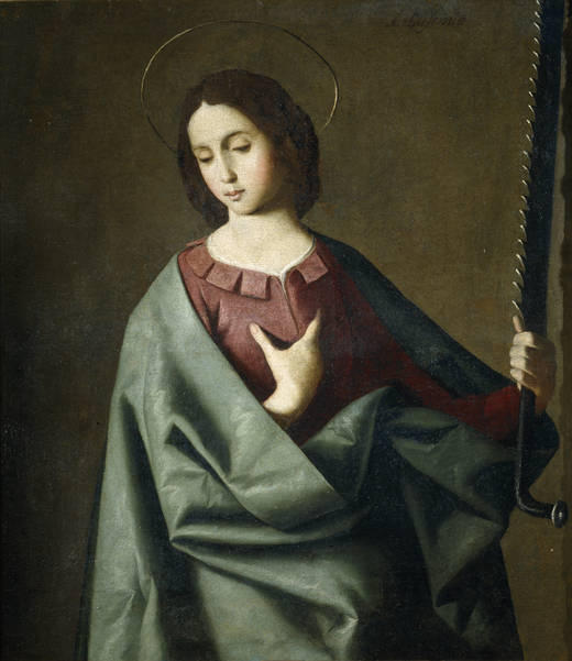 Saint Eufemia — Francisco De Zurbarán