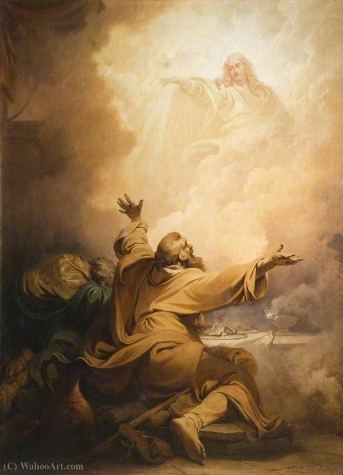 Christ Appearing To The Disciples At Emmaus — Philip James De Loutherbourg