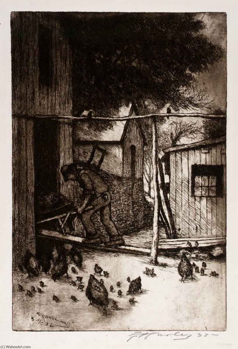 Kentucky Barnyard — Edward Timothy Hurley