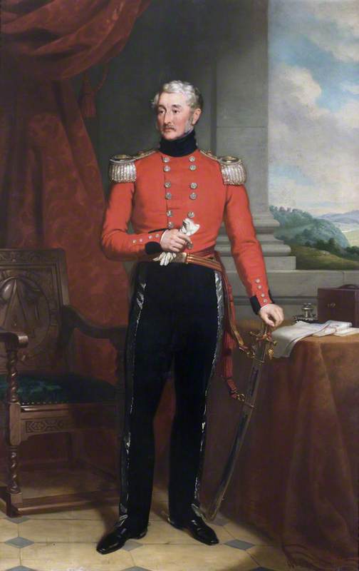 Colonel George Rice Trevor (1795–1869), 4th Baron Dynevor — John Lindsay Lucas