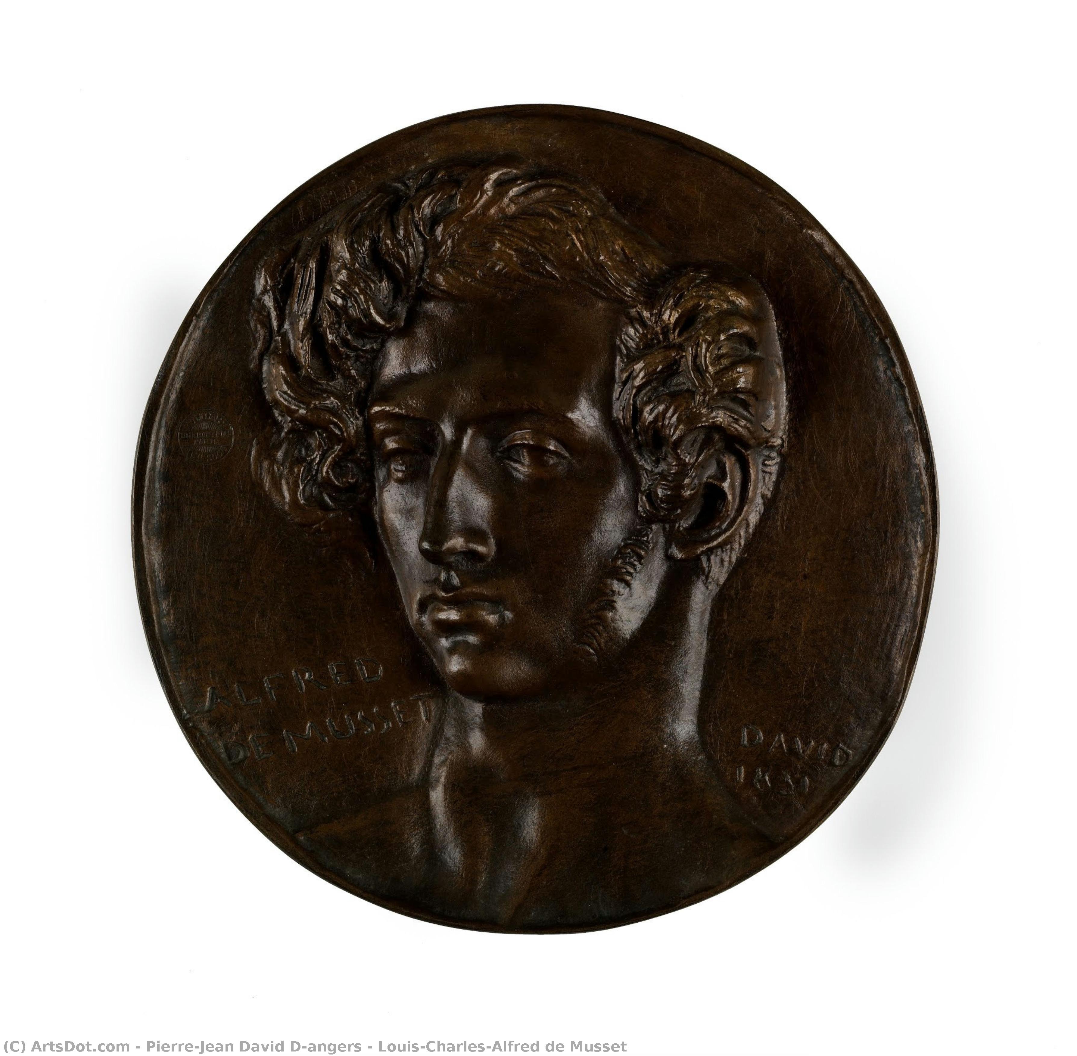 Louis-charles-alfred De Musset — Pierre-jean David D’angers