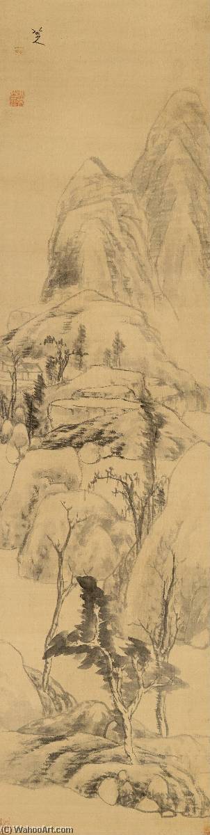 Landscape In The Style Of Huang Gongwang, (1269 1354) — Bada Shanren
