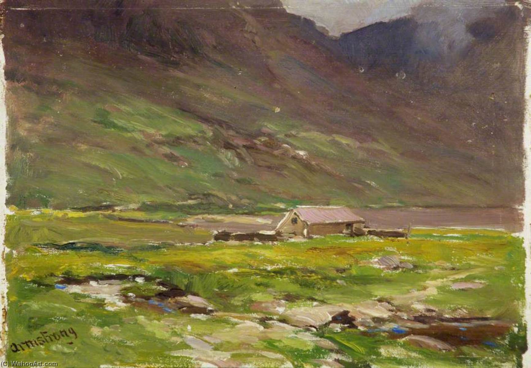 Lake Ogwen — Francis Abel William Taylor Armstrong