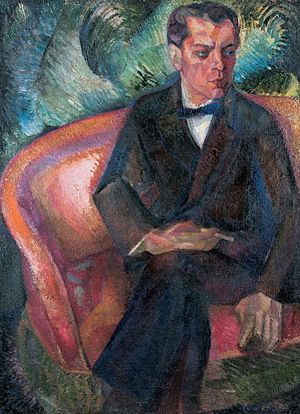 Portrait Of Actor Tiagunov — David Davidovich Burliuk