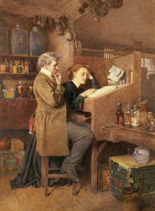 Grocer And Wife — Charles Green