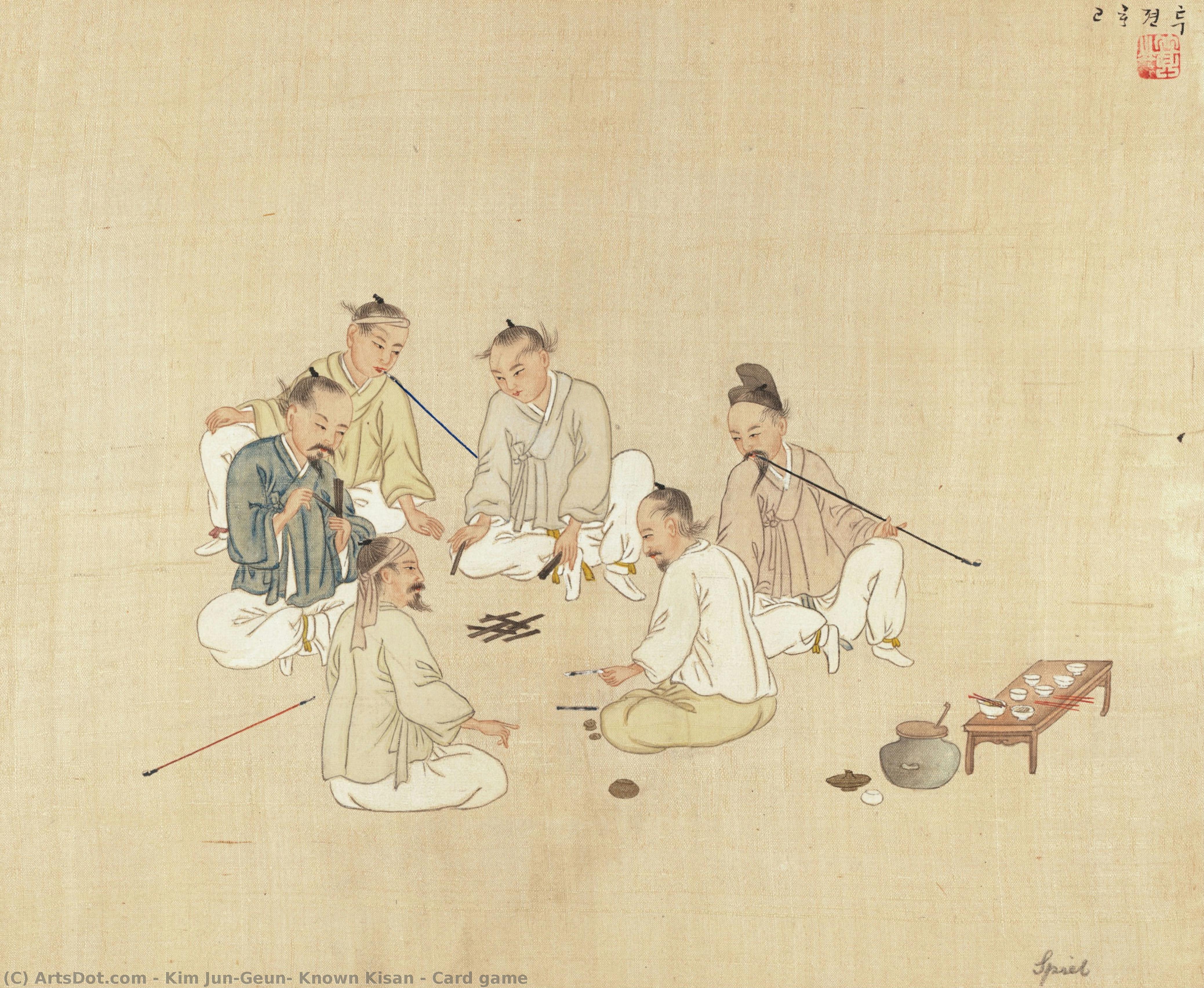 Card Game — Kim Jun-geun, Known Kisan