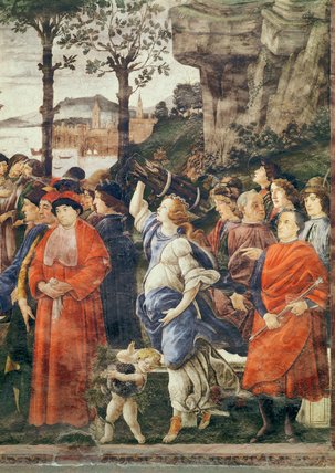 The Purification Of The Leper And The Temptation Of Christ - (9) — Sandro Botticelli