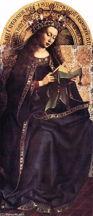 The Ghent Altarpiece: Virgin Mary — Jan Van Eyck