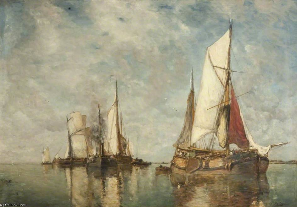 A Corner Of Dordrecht — Paul Jean Clays