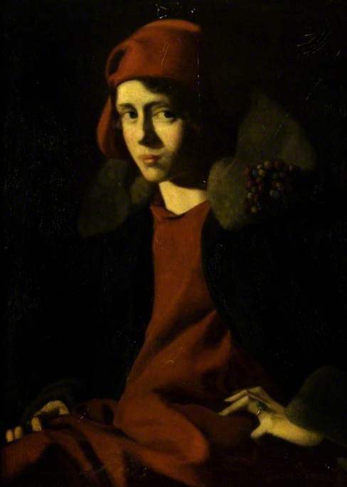 Girl In Red — Oswald Moser