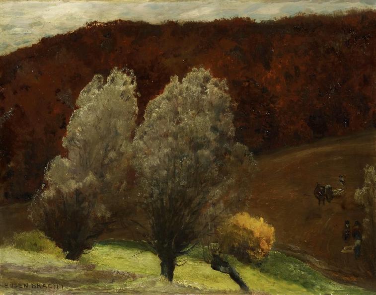 The Forest Farmland (der Waldacker) — Eugen Felix Prosper Bracht