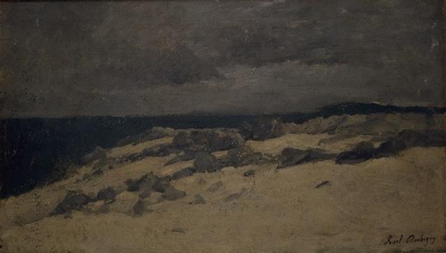 Bord De Mer La Mer Du Nord — Karl Daubigny