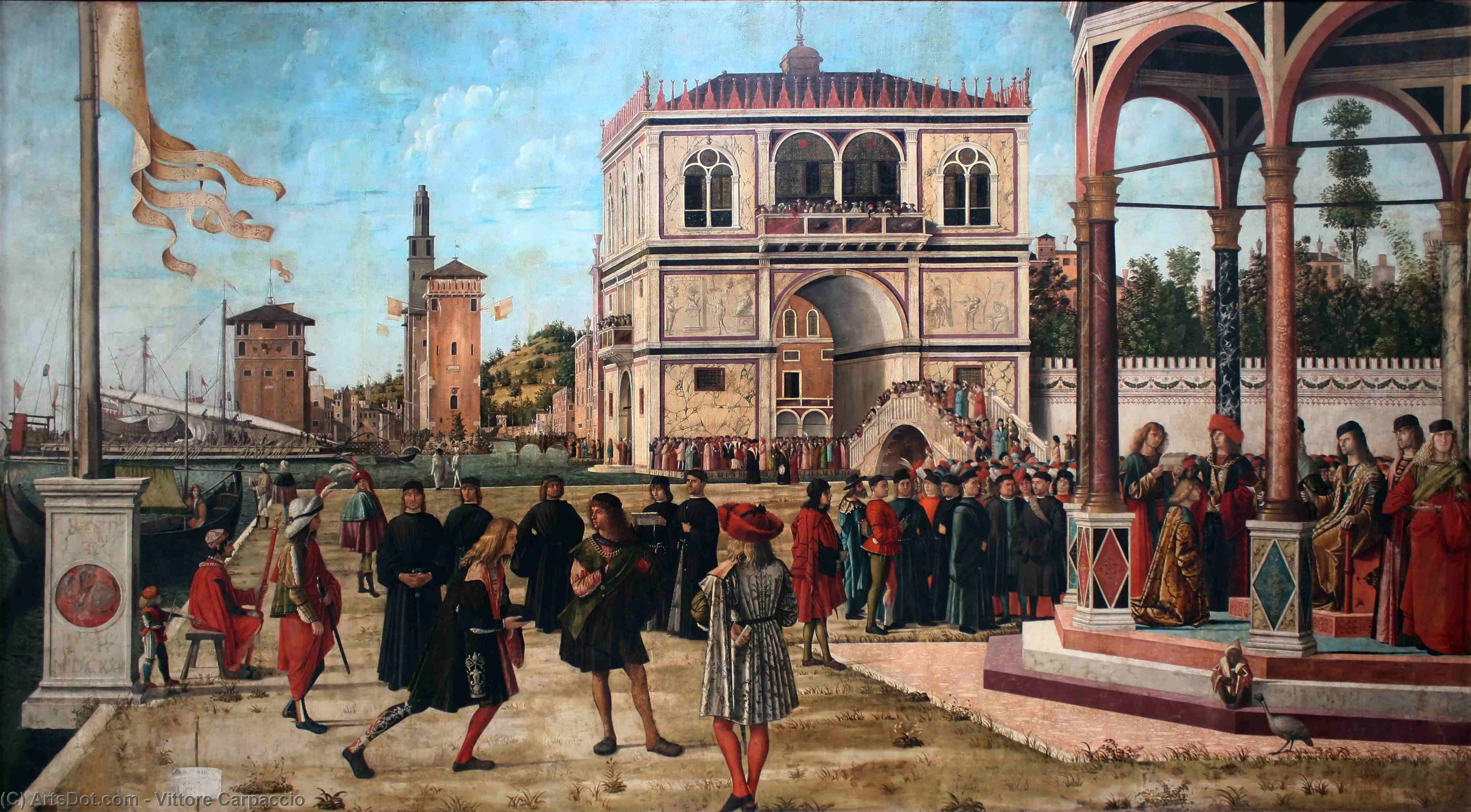 The Repatriation Of The English Ambassadors — Vittore Carpaccio