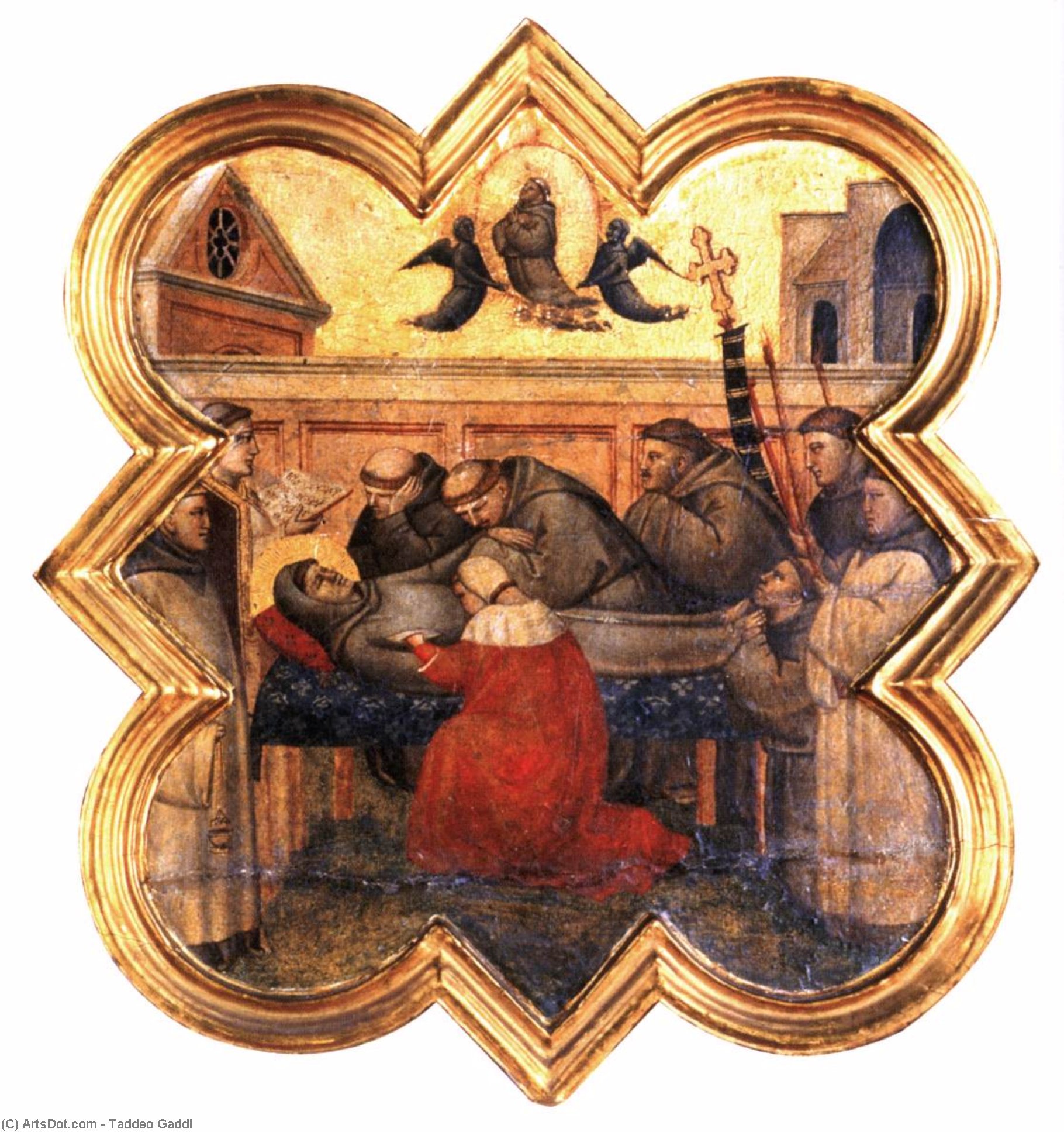 Scene From The Life Of St Francis — Taddeo Gaddi