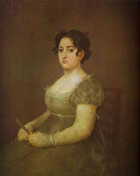 Woman With A Fan — Francisco José De Goya Y Lucientes
