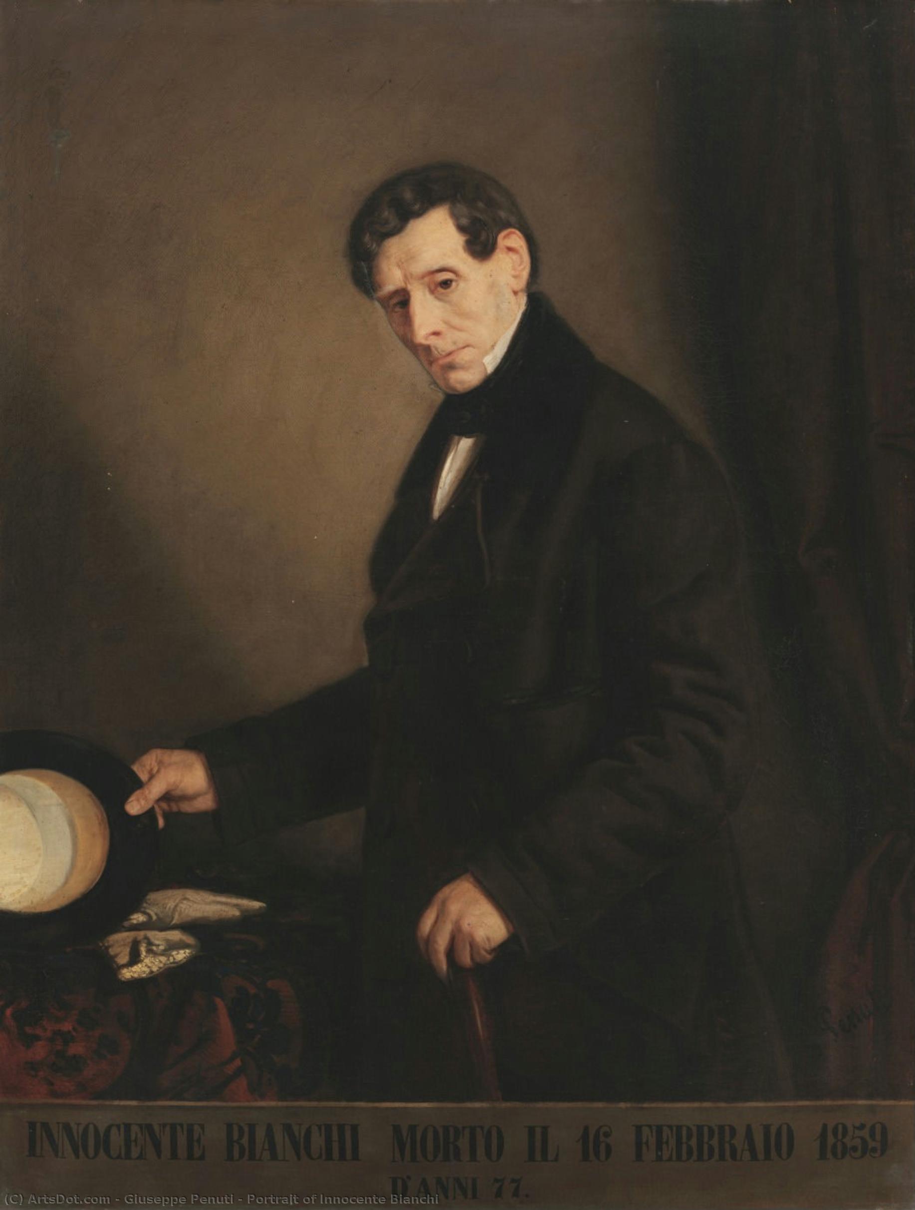 Portrait Of Innocente Bianchi — Giuseppe Penuti
