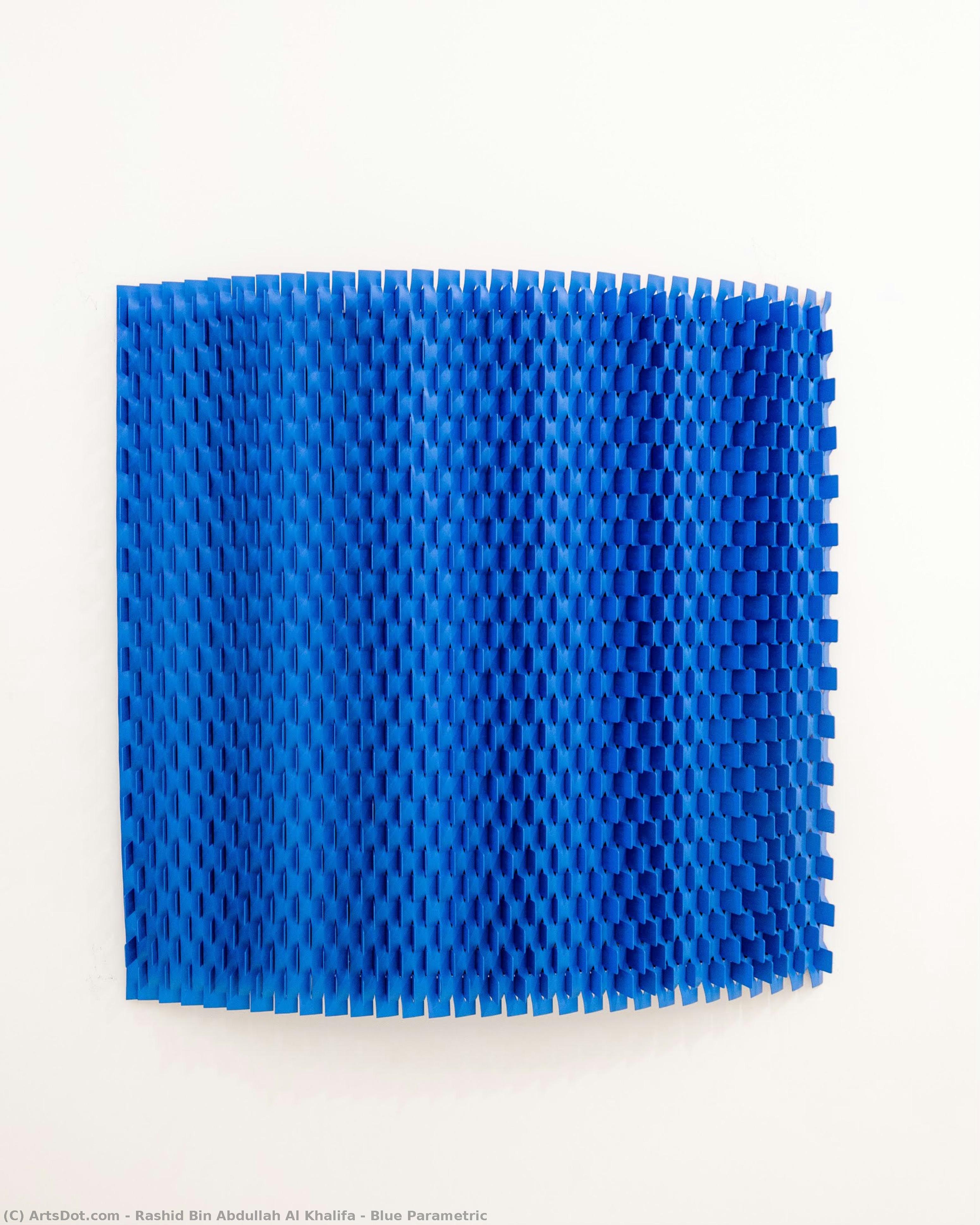 Blue Parametric — Rashid Bin Abdullah Al Khalifa