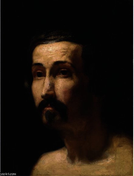 Portrait Of A Gentleman, Bust-length — Lourens Alma Tadema