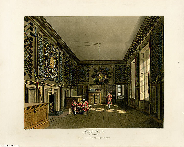 Guard Chamber, St James's Palace — Чарльз Уайлд