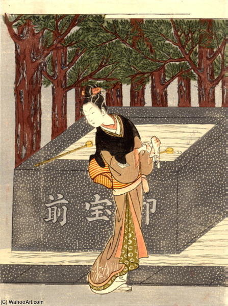 Osen The Teahouse Waitress — Suzuki Harunobu