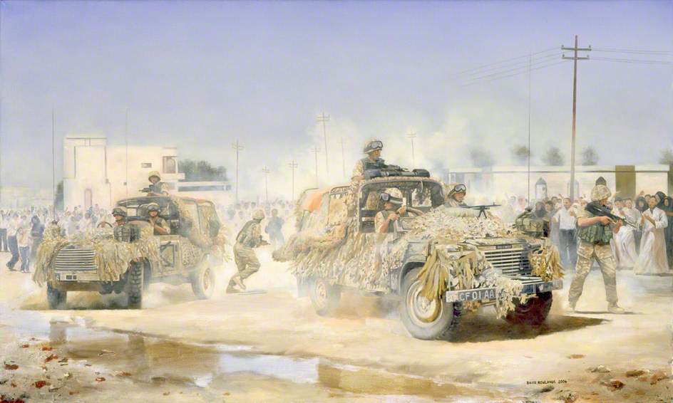 B Squadron, 1st The Queen's Dragoon Guards At Safwan, Iraq — David John Rowlands