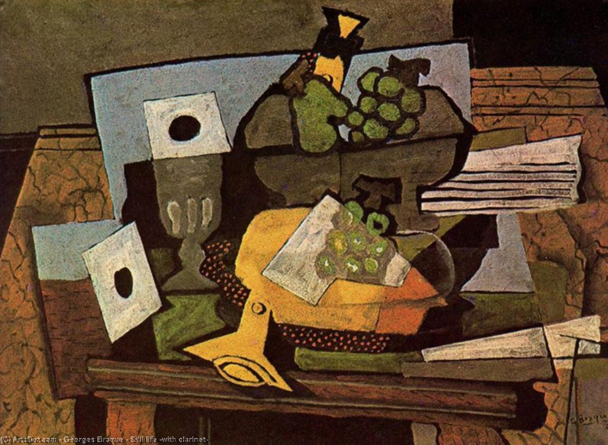 Still Life (with Clarinet) — Жорж Брак