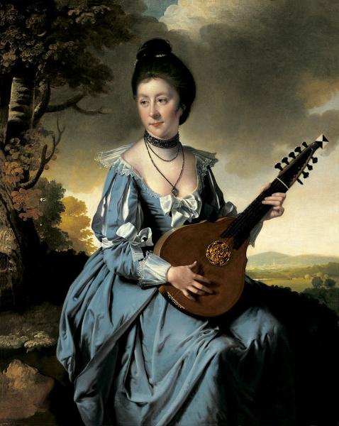 Portrait Of Mrs. Robert Gwillym — Joseph Wright Of Derby