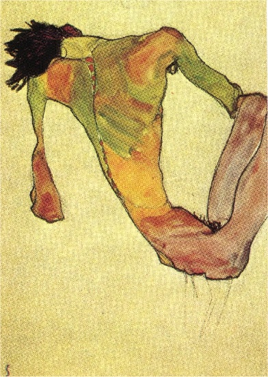 Torse Masculin 1911 — Egon Schiele