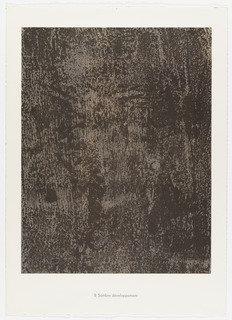 Somber Development (sombre Développement) From The Portfolio Banalities (banalités) From Phenomena (les Phénomènes) — Jean Philippe Arthur Dubuffet