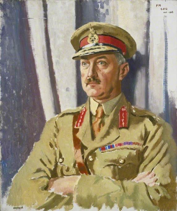 Brigadier General William Thomas Francis Horwood (1868–1943), Dso, Late Provost Marshal, General Headquarters, British Expeditionary Force — Sir William Newenham Montague Orpen