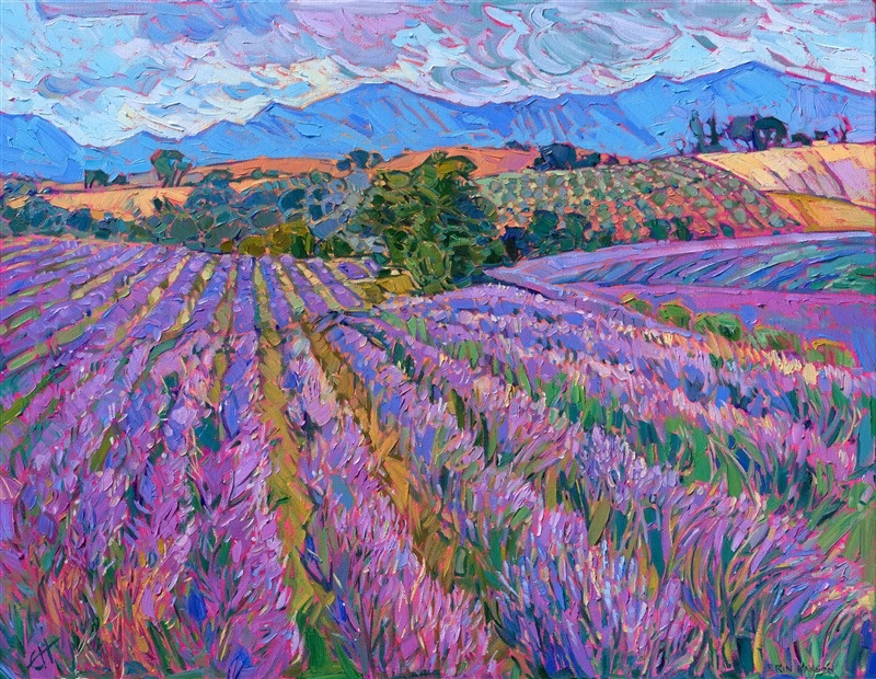 Hills Of Provence — Erin Hanson