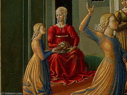 The Dance Of Salome — Benozzo Gozzoli