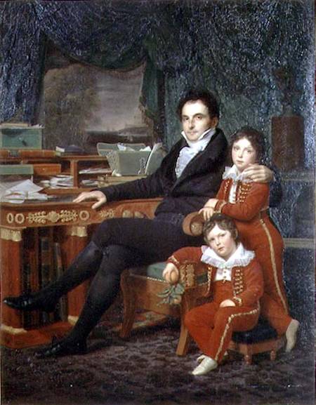 Casimir Perier And His Two Sons — Луи Орсент