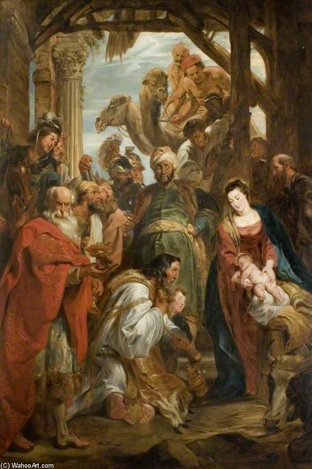Adoration Of The Magi — George Philip Reinagle