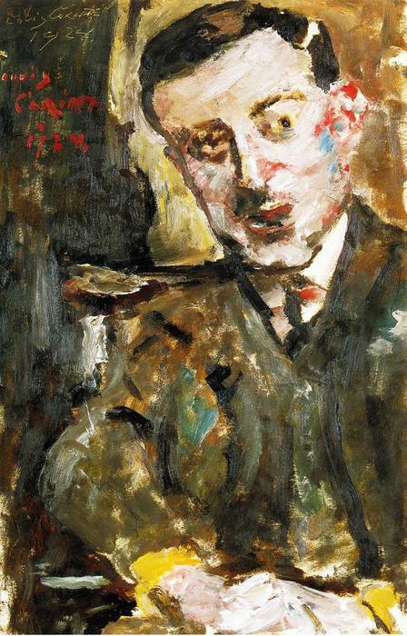 Portrait Of Dr. Arthur Rosin In A Chair — Lovis Corinth