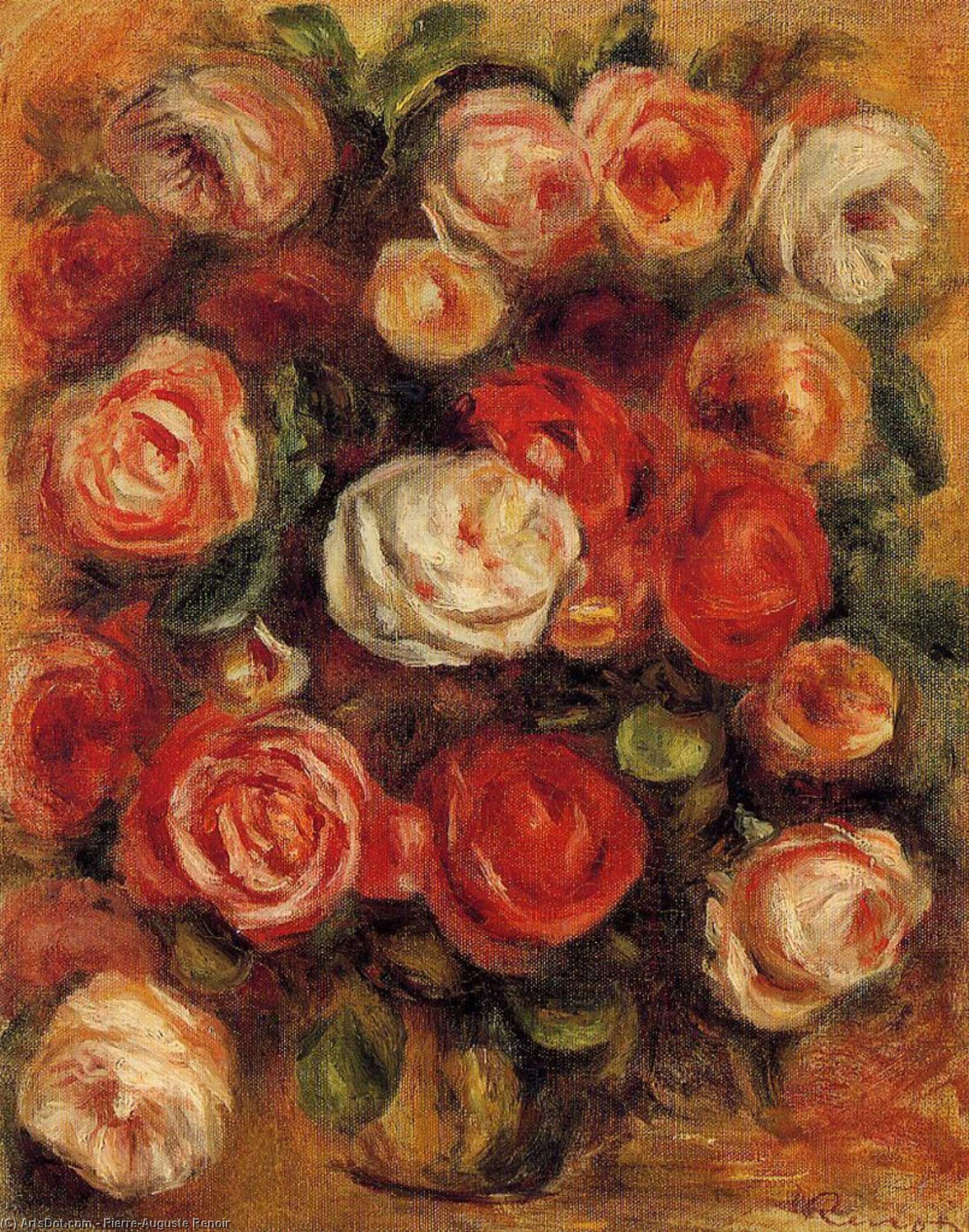 Vase Of Roses 1 — Pierre-auguste Renoir