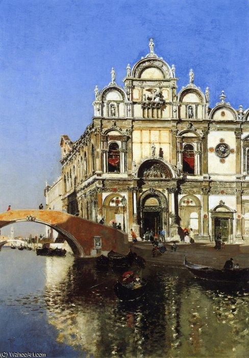Scoula Grandi Di San Marco And Campo San Giovanni E Paolo - Venice — Martín Rico Y Ortega