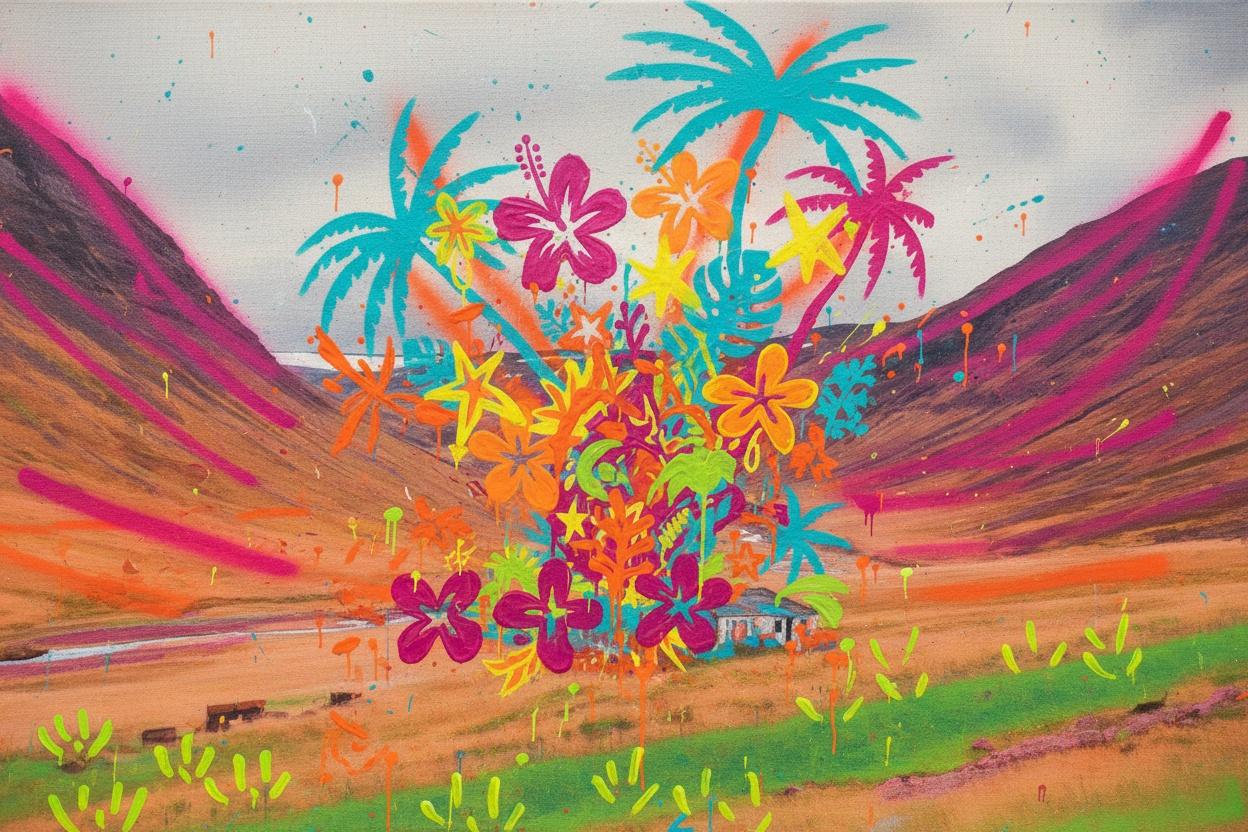 Chromatic Pulse: The Re-wilded Terrain — Inès Dupont