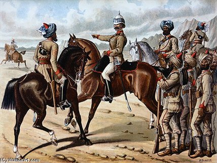 The Corps Of Guides — Richard Simkin