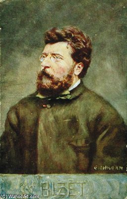 Portrait Of Georges Bizet — Albert Eichhorn