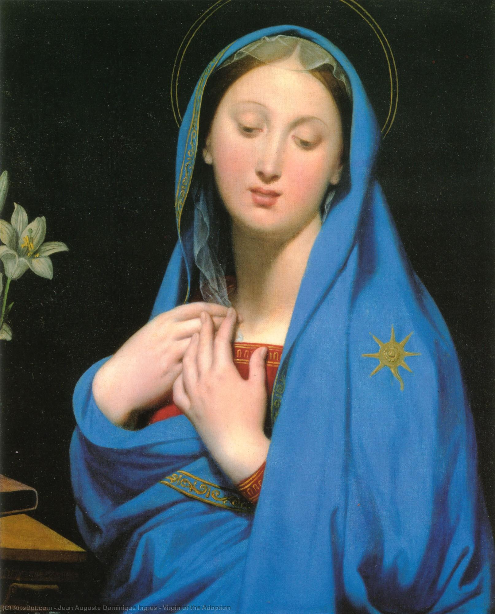 Virgin Of The Adoption — Jean-auguste-dominique Ingres