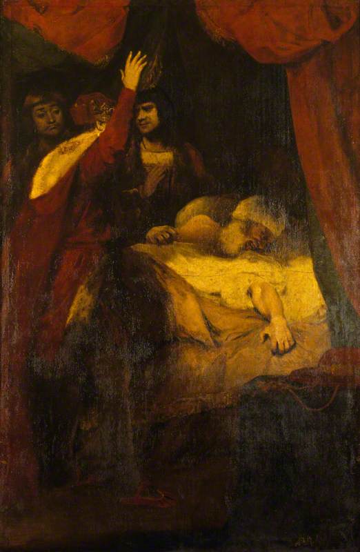 The Death Of Cardinal Beaufort (1377–1447) (from William Shakespeare's 'henry Vi', Part Ii, Act Iii, Scene Iii) — Sir Joshua Reynolds