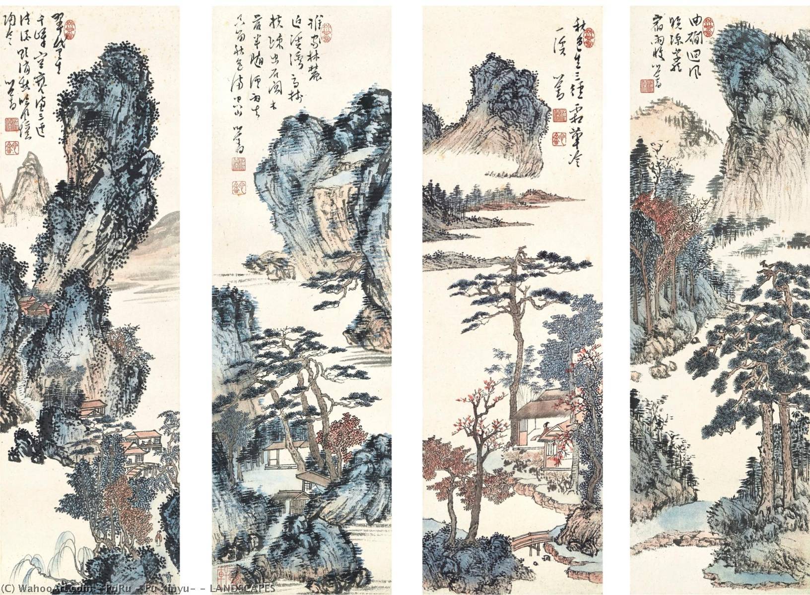 Landscapes — Puru ( Pu Xinyu)