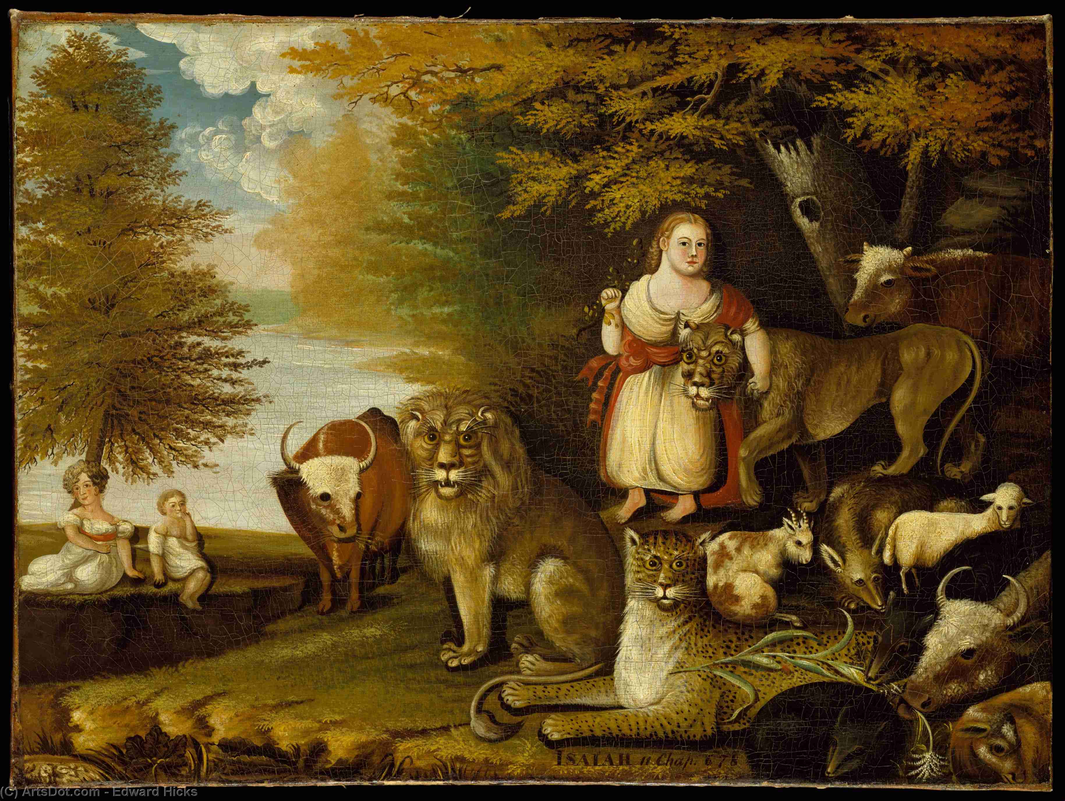 A Peaceable Kingdom — Эдуард Хайкс