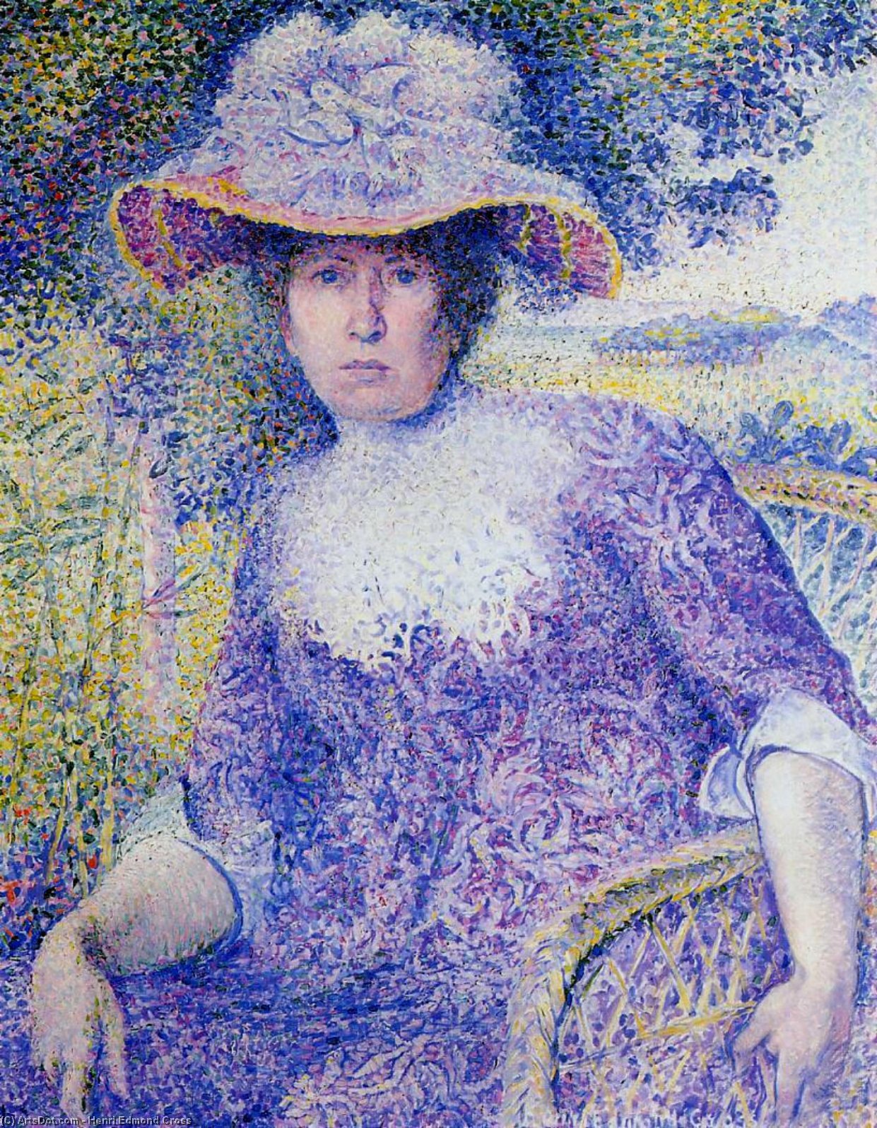 Retrato De Madame Cross — Henri Edmond Cross