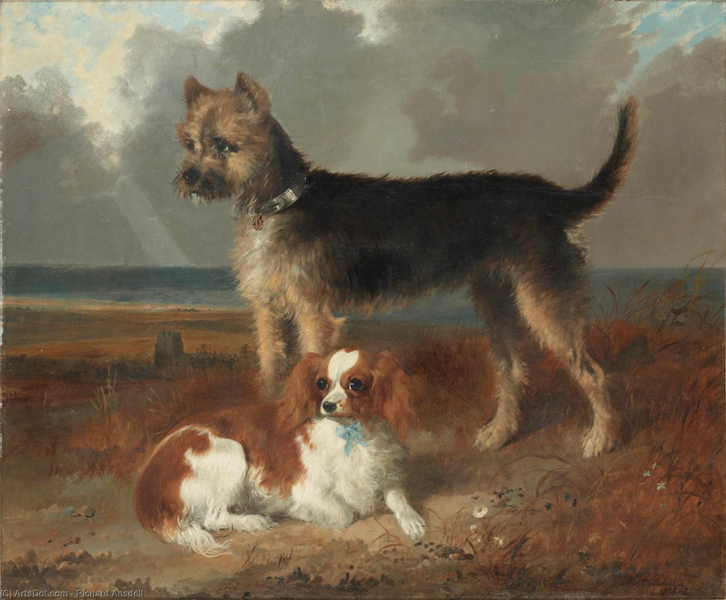 Two Small Dogs — Richard Ansdell