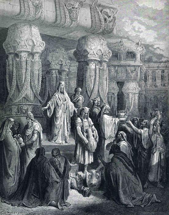 Cyrus Restores The Vessels Of The Temple — Paul Gustave Doré