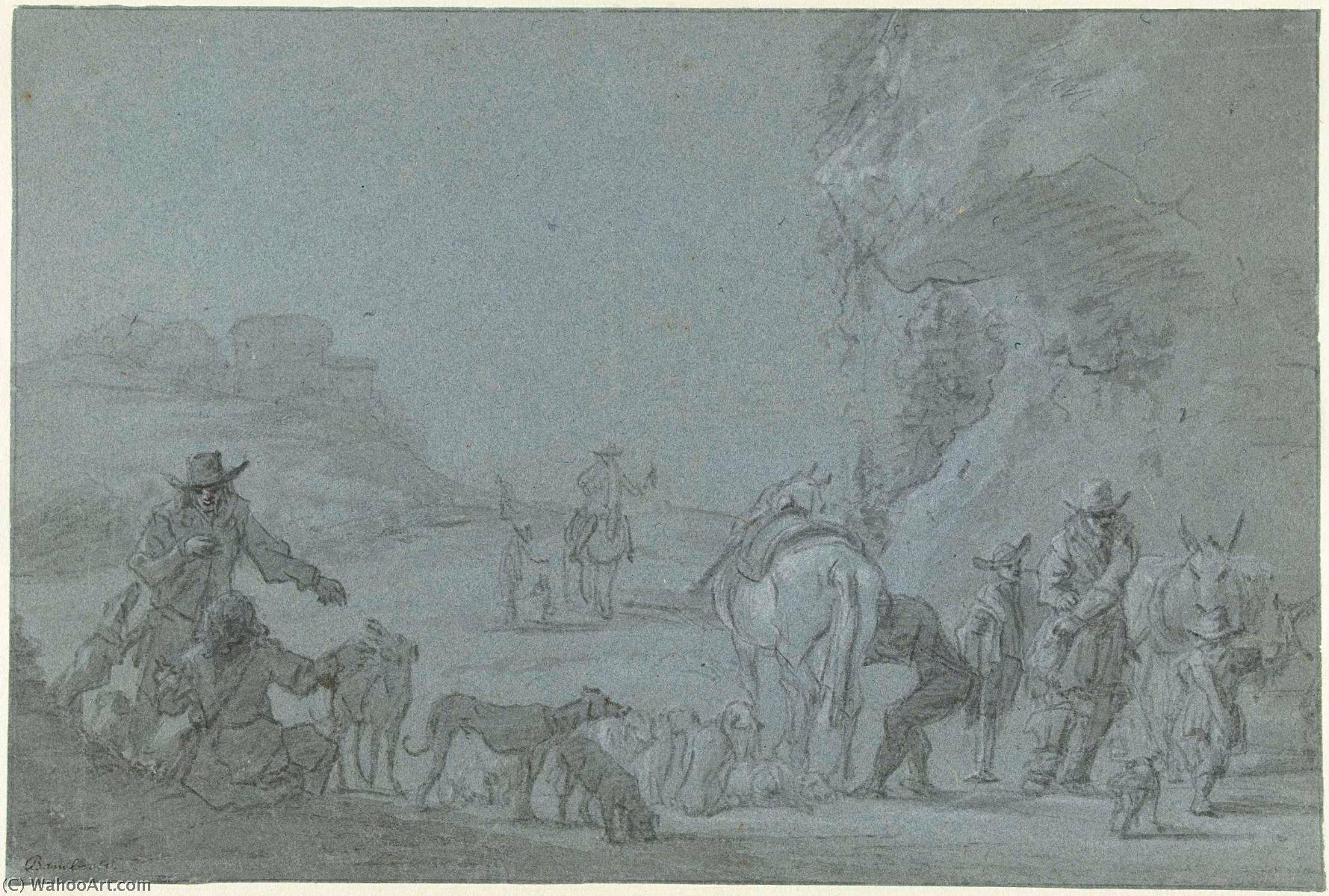 Hunting Company Out Of Rome — Jan Asselijn