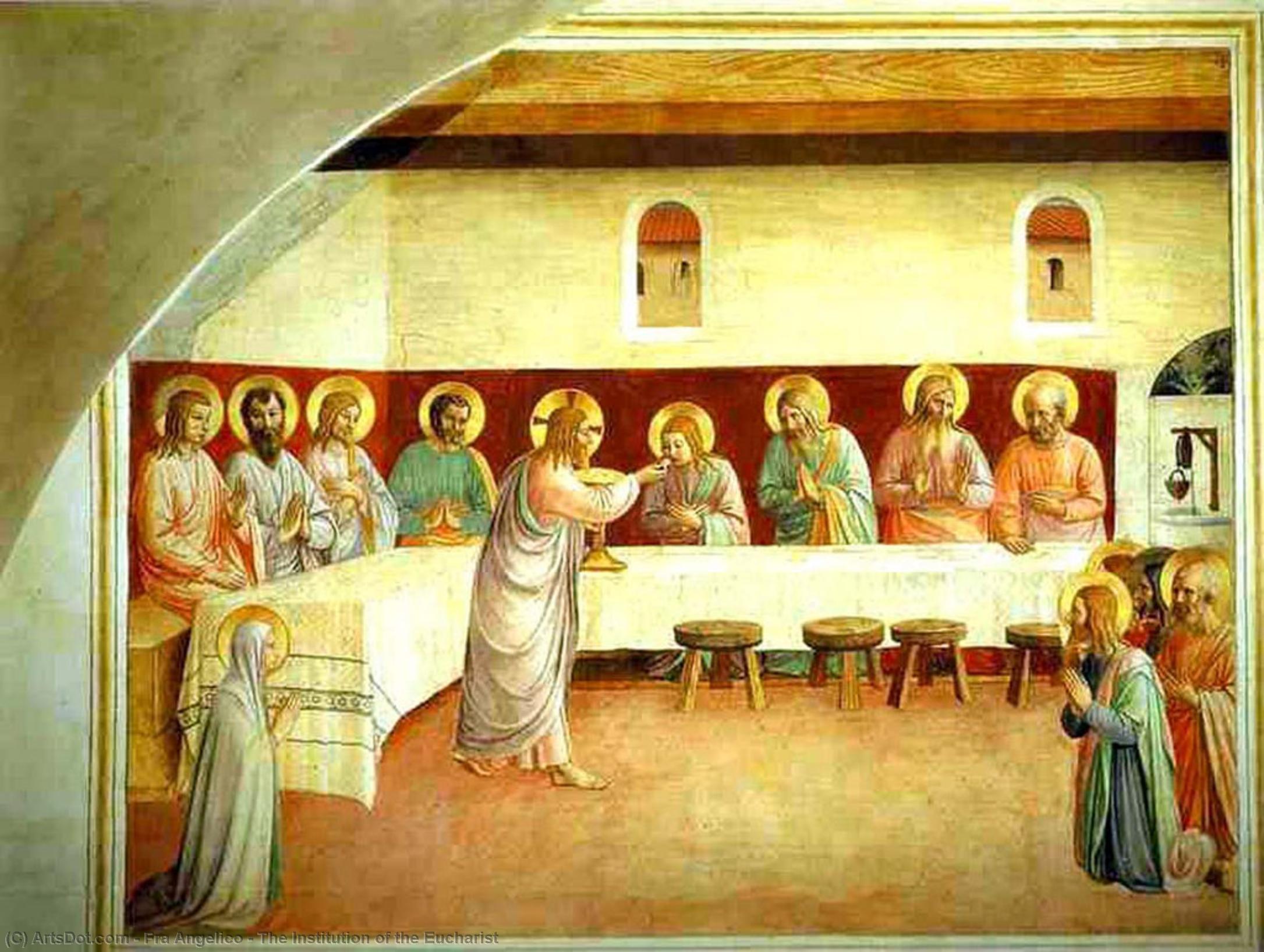 The Institution Of The Eucharist — Fra Angelico