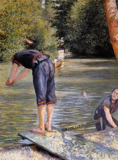 Bathers — Gustave Caillebotte